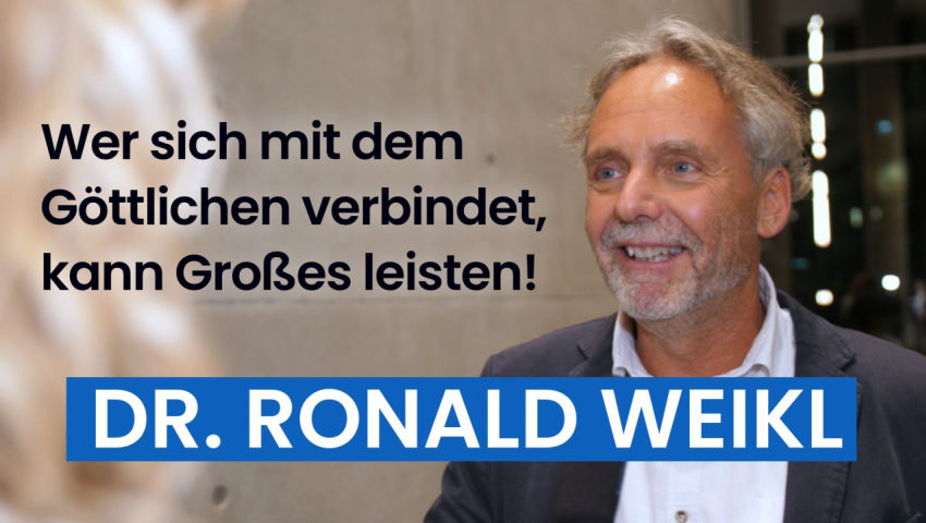 Interview mit Dr. Ronald Weikl: Die Krise als Chance