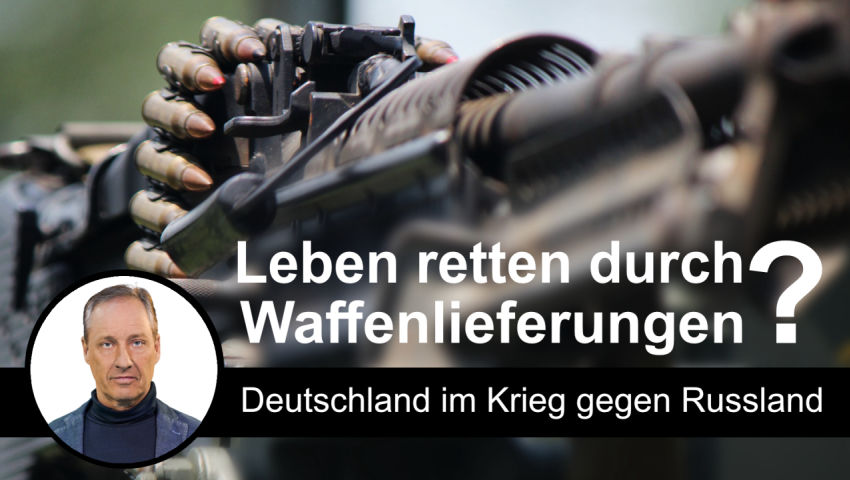 Leben retten durch Waffenlieferungen? Deutschland im Krieg gegen Russland (+ Rede von Ivo Sasek)