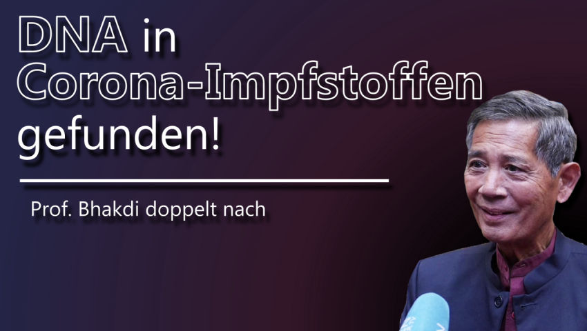 Prof. Bhakdi doppelt nach: Erneut DNA in Corona-Impfstoffen gefunden! (Magdeburg 16.9.2023)