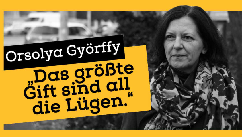 Exklusiv-Interview mit Orsolya Görffy: „Das größte Gift sind all die Lügen.'