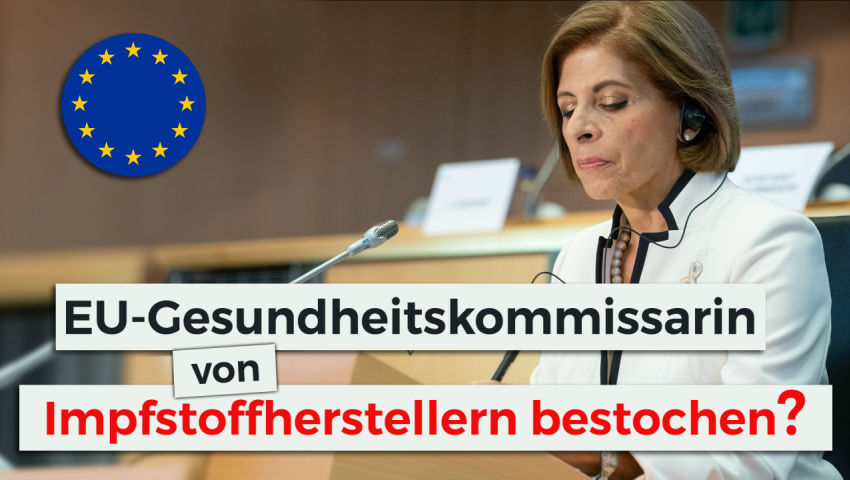 Korruptionsverdacht: Wurde die EU-Gesundheitskommissarin von Impfstoffherstellern bestochen?