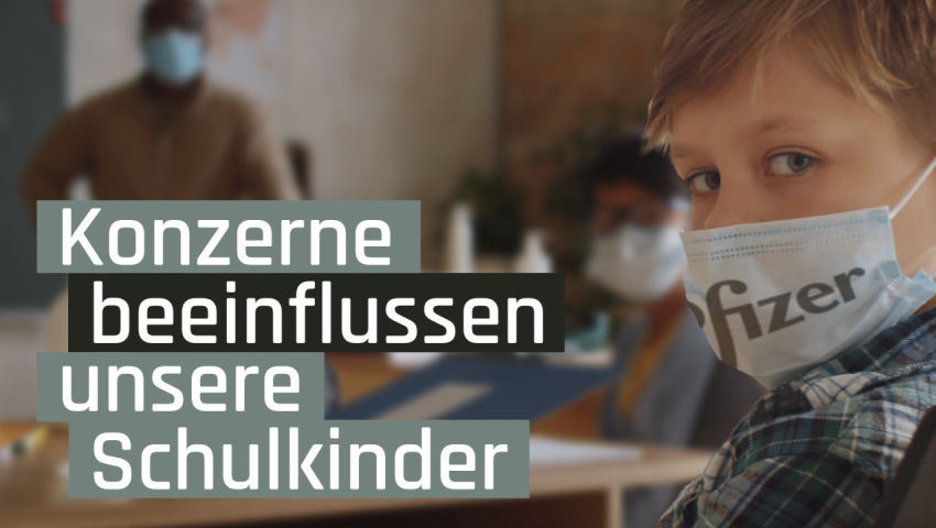 Konzerne infiltrieren Schulen und beeinflussen Kinder!