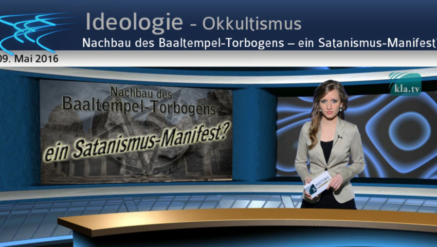 Nachbau des Baaltempel-Torbogens – ein Satanismus-Manifest?