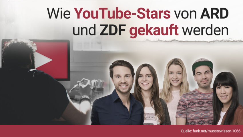 Wie YouTube-Stars von ARD und ZDF gekauft werden