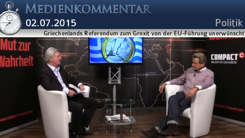 Griechenlands Referendum zum Grexit von der EU-Führung unerwünscht?