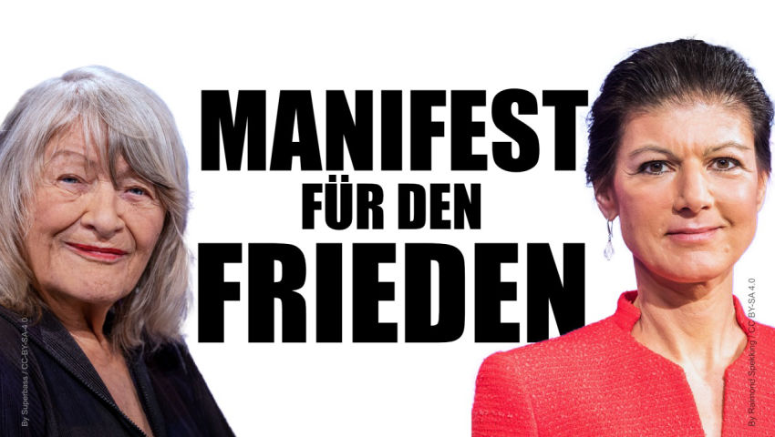 „Manifest für den Frieden“ findet großen Zuspruch