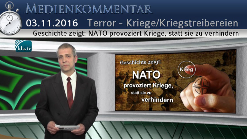 Geschichte zeigt: NATO provoziert Kriege, statt sie zu verhindern