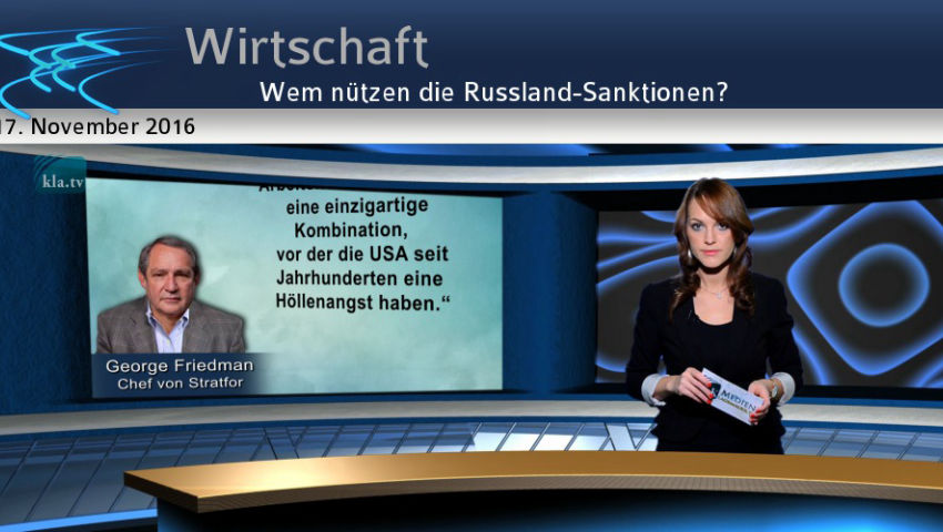 Wem nützen die Russland-Sanktionen?