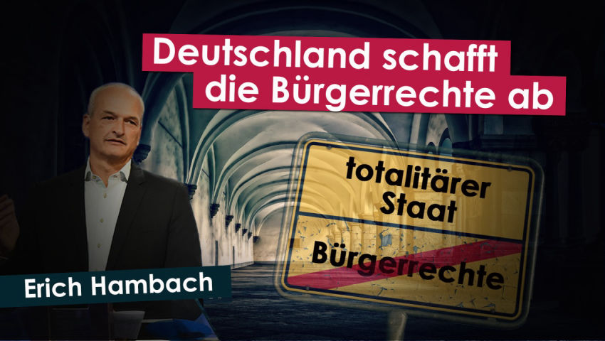 Deutschland schafft die Bürgerrechte ab