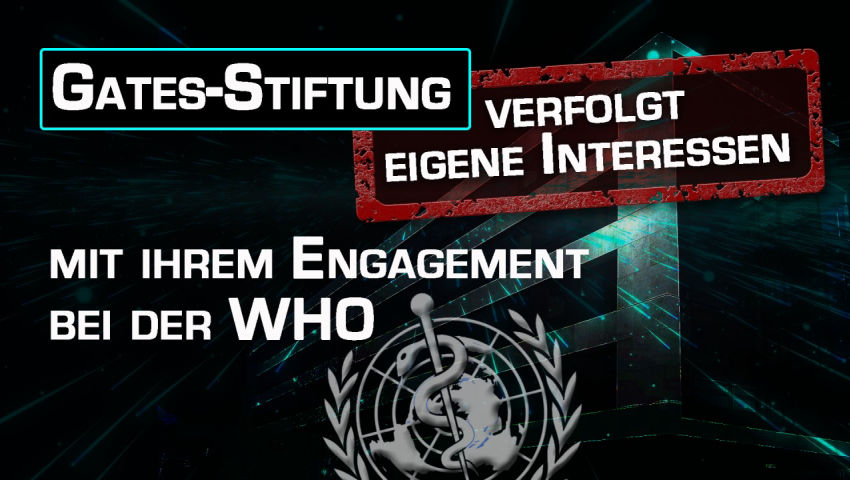 Gates-Stiftung verfolgt eigene Interessen mit ihrem Engagement bei der WHO