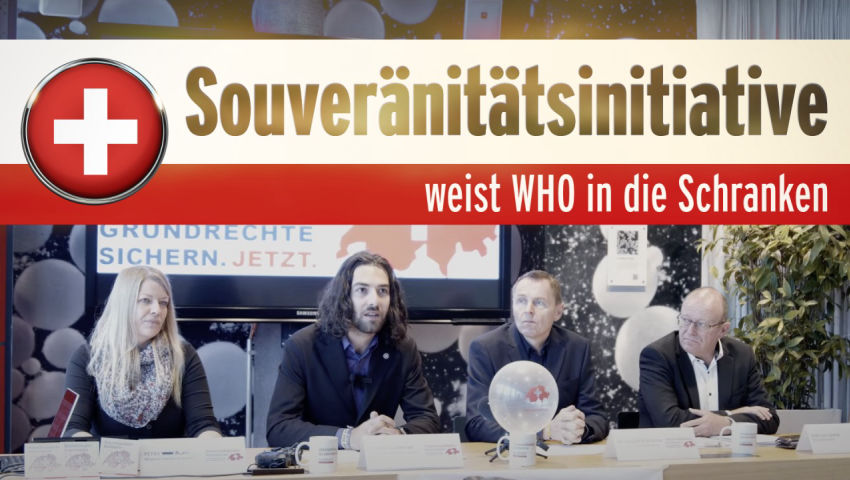 Schweizer Souveränitätsinitiative weist WHO in die Schranken