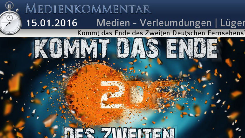 Kommt das Ende des Zweiten Deutschen Fernsehens?