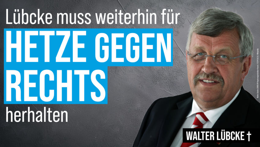 Gedenken zum 5. Todestag: Lübcke muss weiterhin für Hetze gegen „rechts“ herhalten