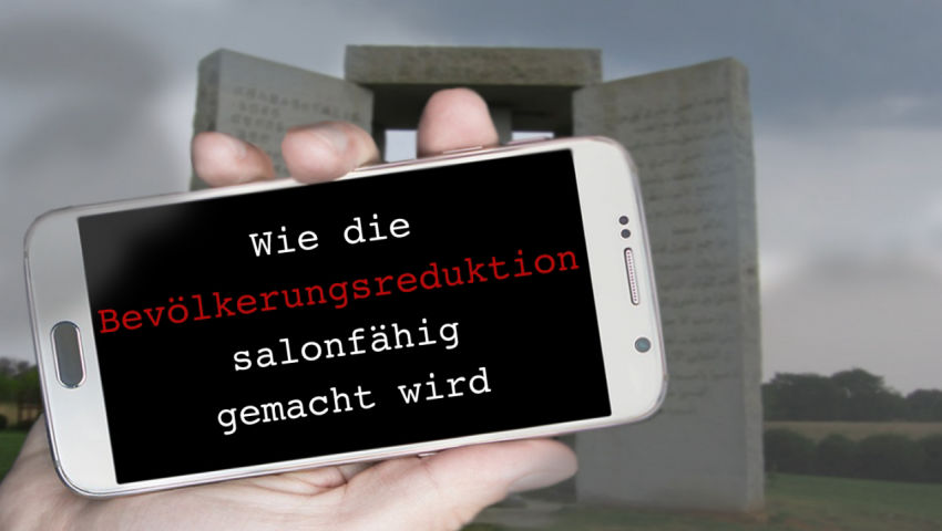 Wie die Bevölkerungsreduktion salonfähig gemacht wird