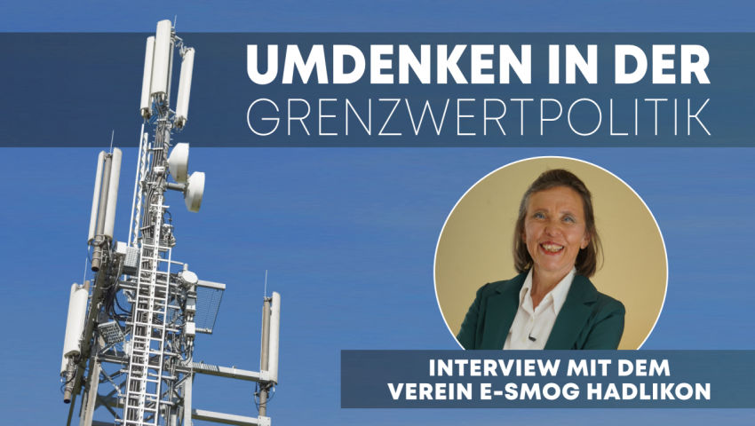 Gefordert: Umdenken in der Grenzwertpolitik Interview mit dem Verein E-SMOG Hadlikon