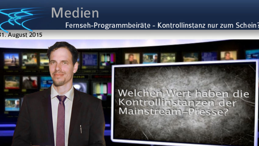 Fernseh-Programmbeiräte - Kontrollinstanz nur zum Schein?