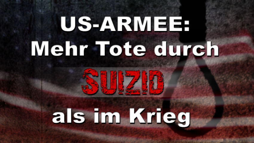 US-Armee: Mehr Tote durch Suizid als im Krieg