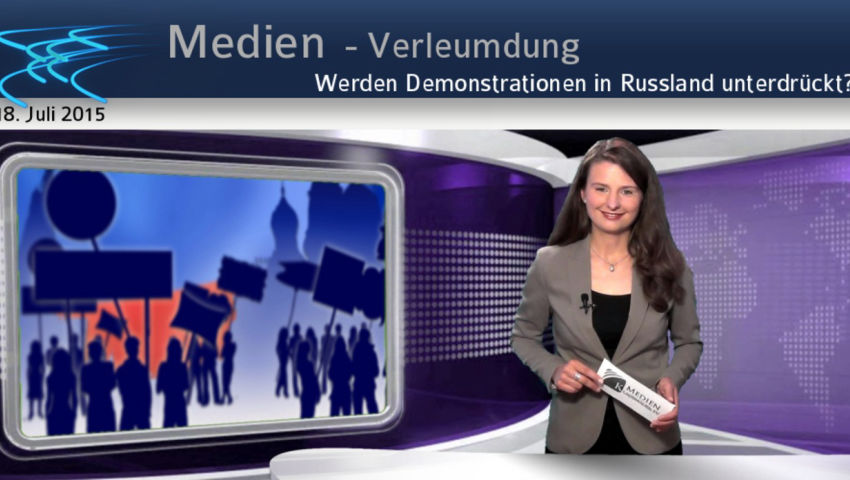 Werden Demonstrationen in Russland unterdrückt?